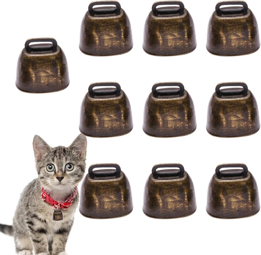 Amazon.co.jp: ミニカウベル - 放牧用ヤギベル、小型金属製カウベル