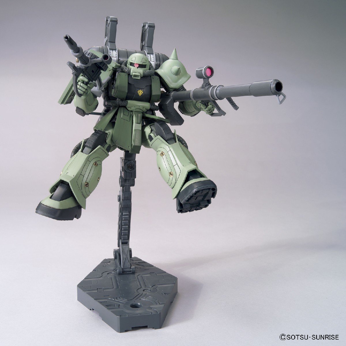 Amazon | HG 1/144 MS-06量産型ザク+ビッグガン (機動戦士ガンダム
