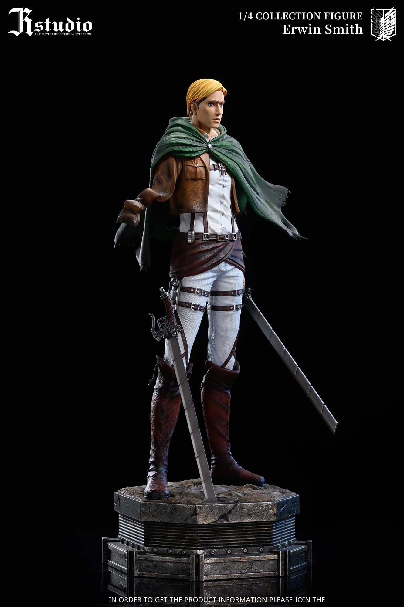 Amazon | エルヴィン・スミス フィギュア 1/4スケール 塗装済み完成品