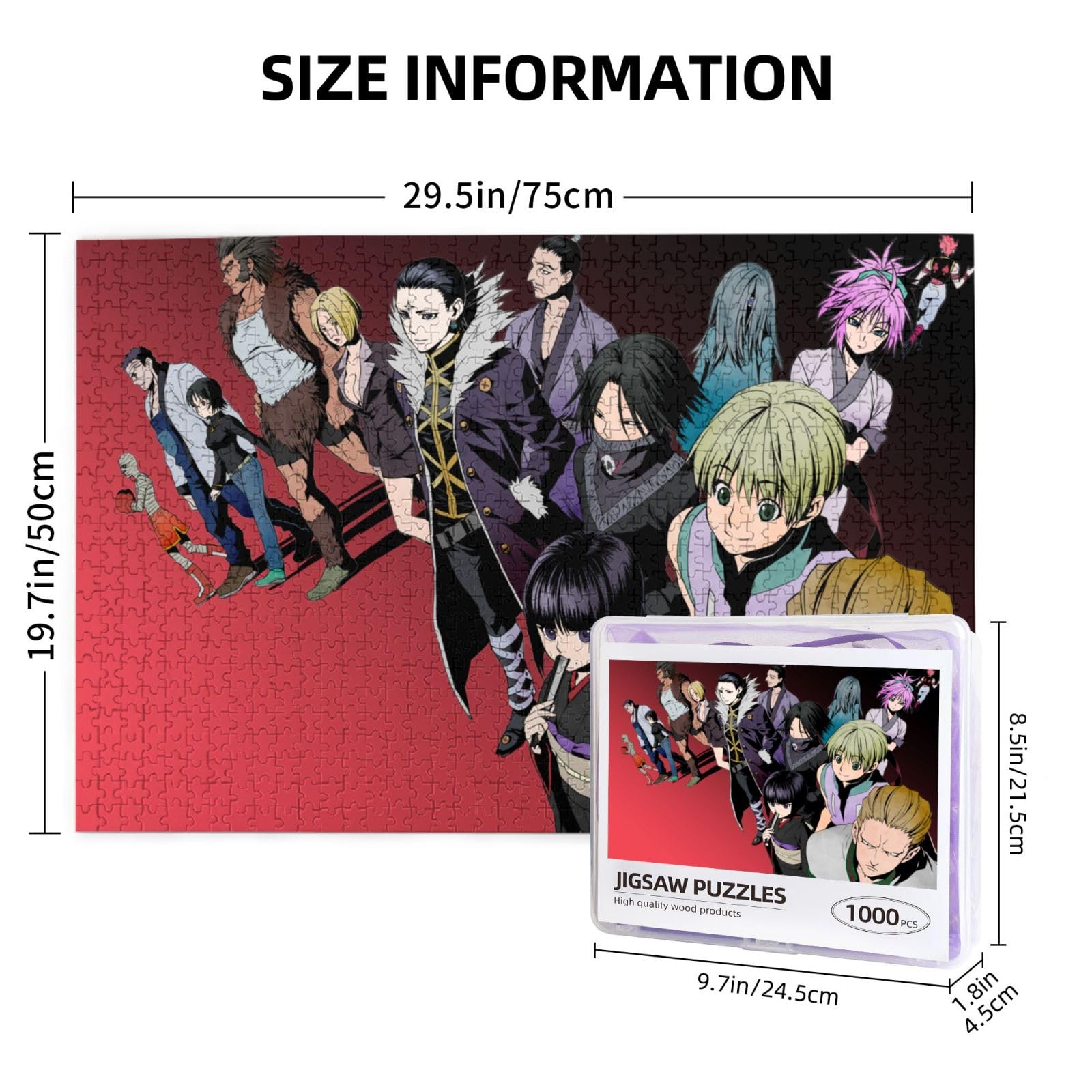 Amazon.co.jp: ジグソーパズル パズル ハンターハンター 木製パズル