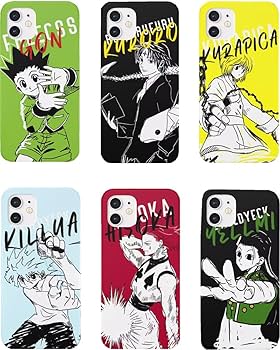 Amazon.co.jp: ハンター×ハンター スマホケース キルア ゴン クラピカ
