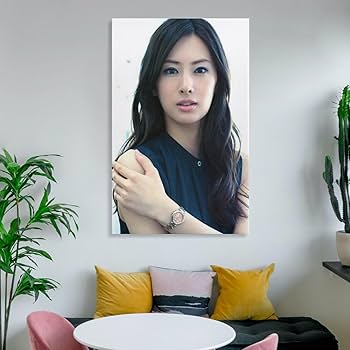 Amazon.co.jp: 北川景子写真ビキニ水着貧乳絵画ポスター クール