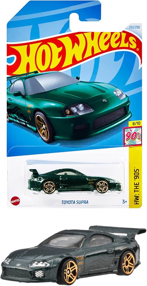 Amazon | ホットウィール(Hot Wheels) ベーシックカー トヨタ スープラ