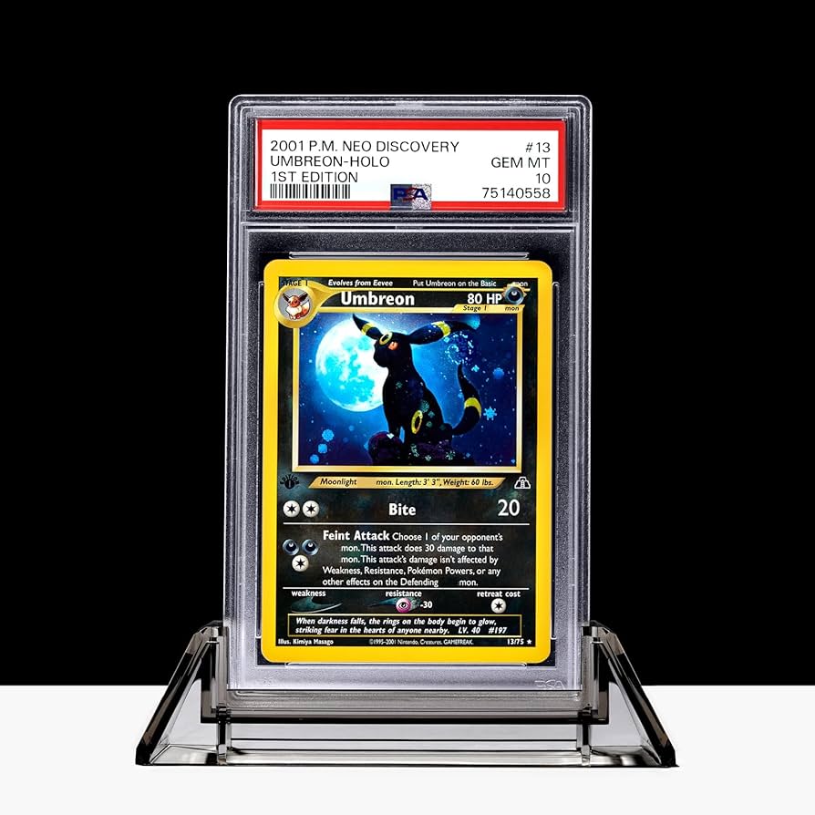 Amazon.co.jp: PSAアクリルスタンドクリア/グレードカードディスプレイ