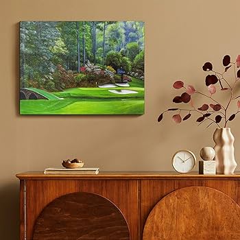 Amazon.co.jp: アートパネル オーガスタ ナショナル ゴルフ アート