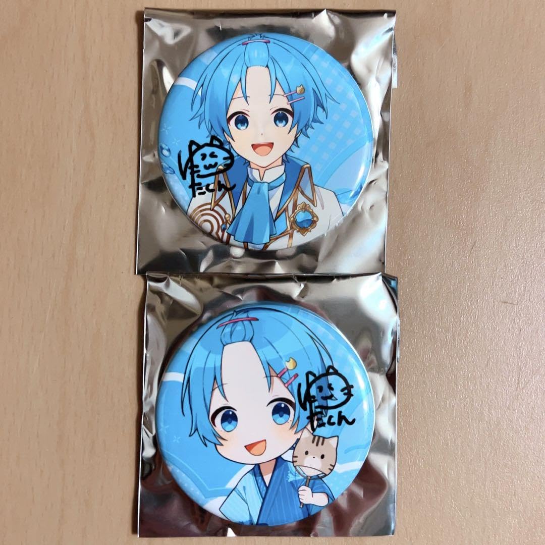 Amazon.co.jp: 20日 まぎすと ゆたくん 直筆サイン入り缶バッジ