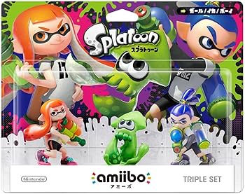 Amazon.com: Splatoon 3-pack amiibo - Japan Import (Splatoon Series