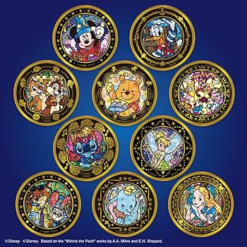 Amazon | テンヨー(Tenyo) 圧倒的な 金バッジ ディズニーキャラクター