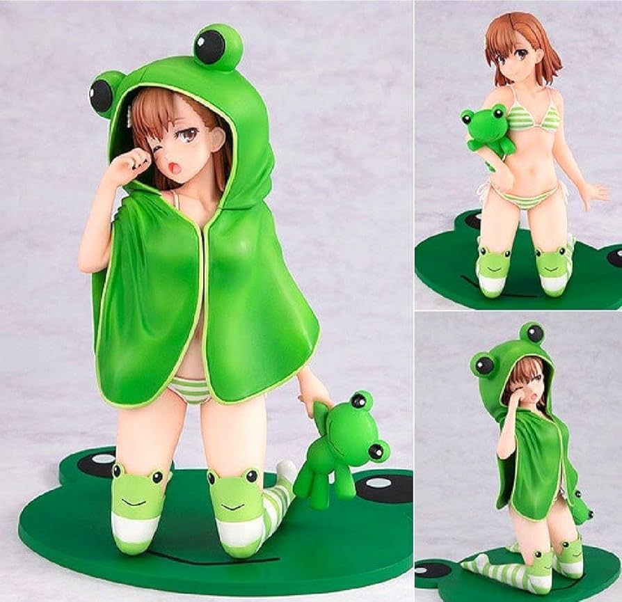 Amazon.co.jp: とある科学の超電磁砲T 御坂美琴 フード☆るっく ゲコ太