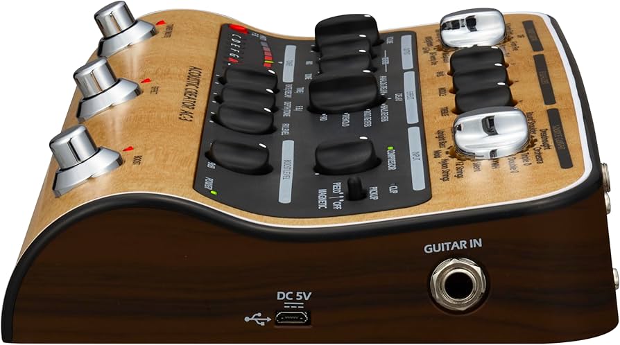 Amazon.com: Zoom AC-3 Acoustic Creator, Acoustic DI with Tone