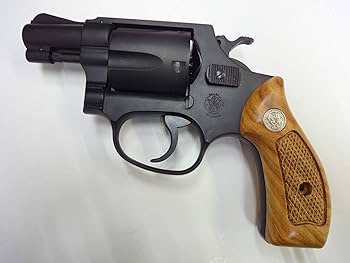 Amazon | 木製グリップ タナカ M36 チーフ 用 チェッカメダル | モデル