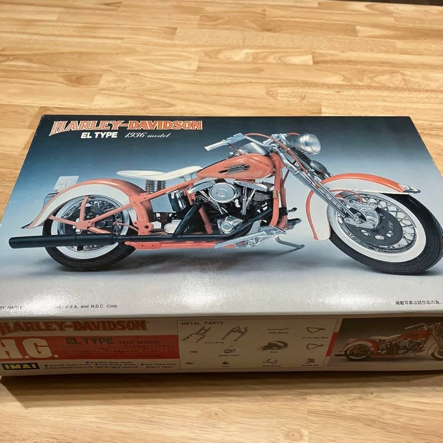 Amazon.co.jp: イマイ ハーレーダビッドソン ELタイプ 1936 プラ 模型