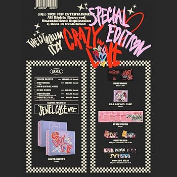 Amazon.com: ITZY - [ SPECIAL EDITION] Crazy In Love The 1st Album