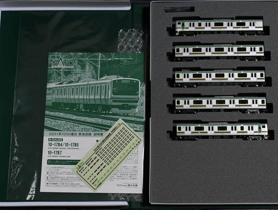 Amazon.co.jp: Kato 10-1787 E231系1000番台 東海道線 付属編成セット