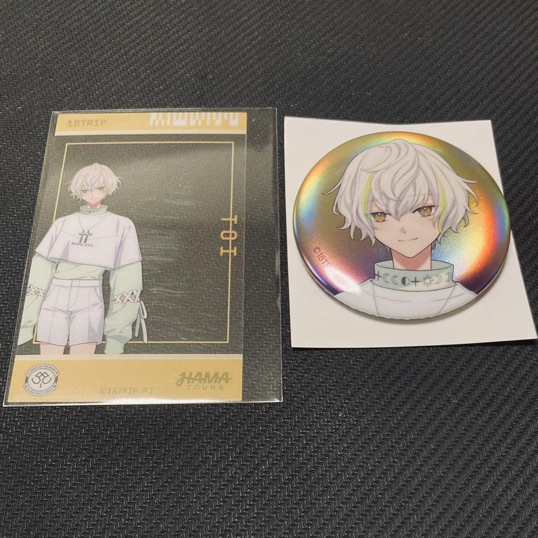 Amazon.co.jp: 18TRIP エイトリ 白光糖衣 オーロラキャラバッジ