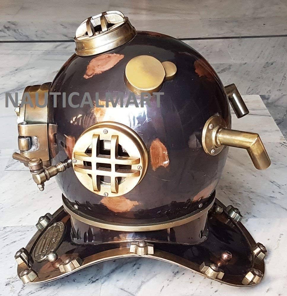 Amazon.com : Wearable Marine US Navy Deep Sea Divers Diving Helmet
