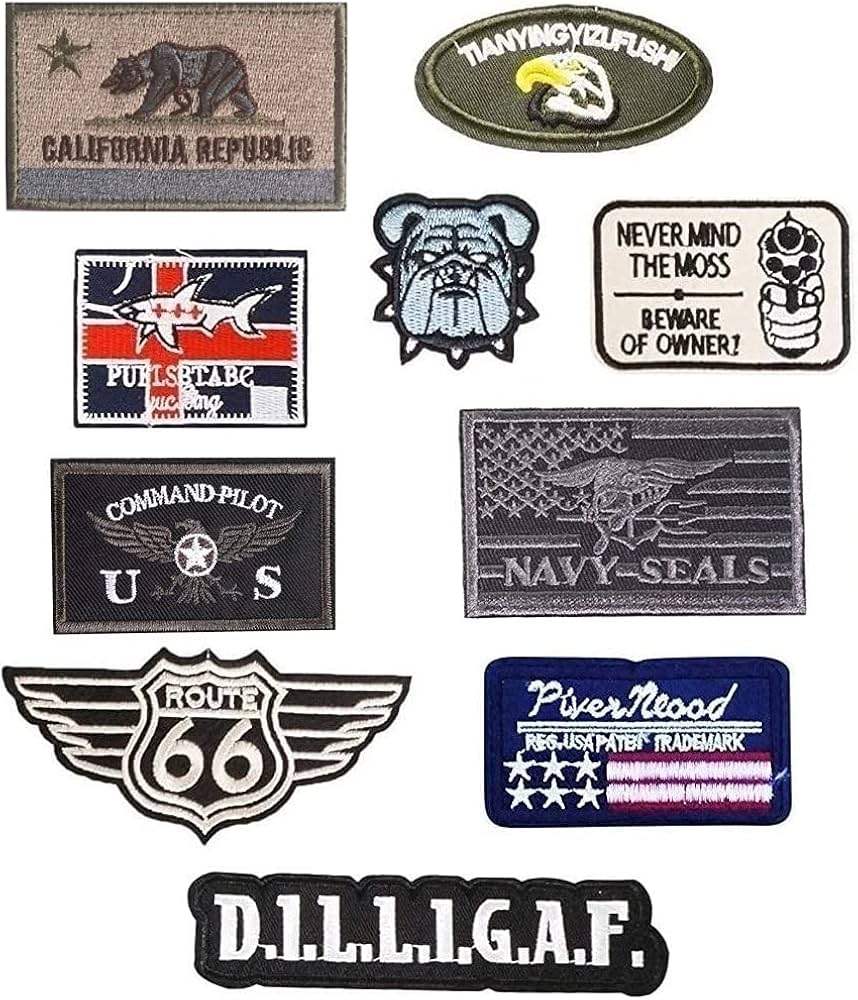 Amazon.co.jp: JINSELF ワッペン 20枚セット アイロン アップリケ