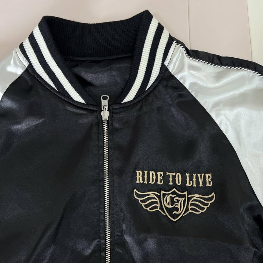 Amazon.co.jp: クレイジージェット CRAZY JET スカジャン 清木場俊介