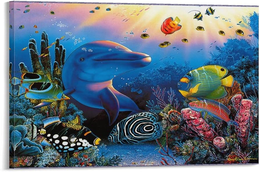 Amazon.co.jp: 海の宝物 - クリスチャン・リーセ・ラッセン ウォール