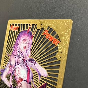 Amazon | チェンソーマン パワーちゃん 金属カード ACGカード セクシー