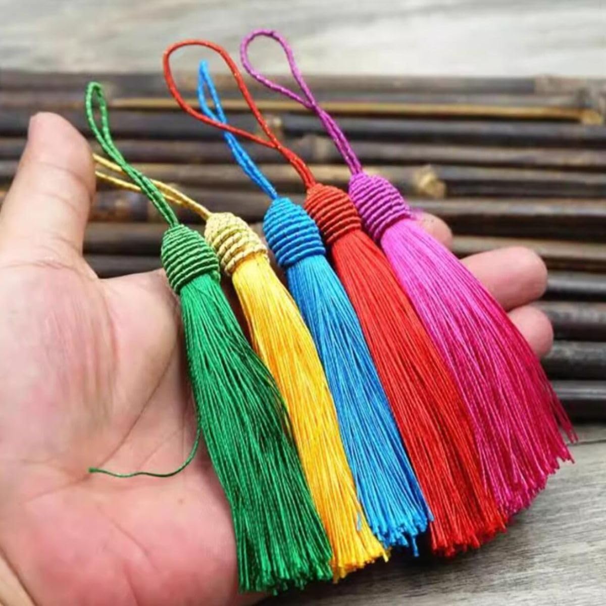 Amazon | 手芸 用 フリンジ 35色70個セット タッセル アクセサリー