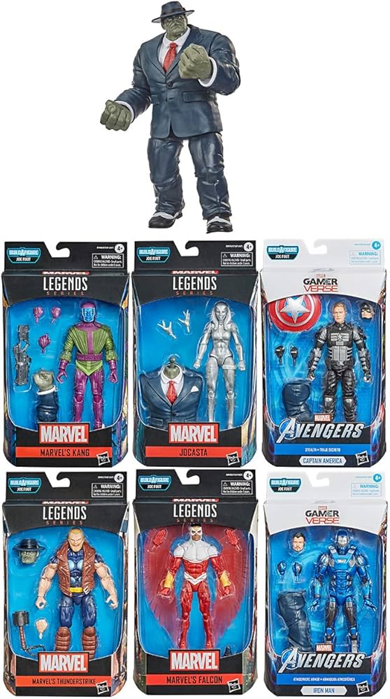 Amazon.com: Marvel's Avengers Marvel Legends Wave 1 Set of 6