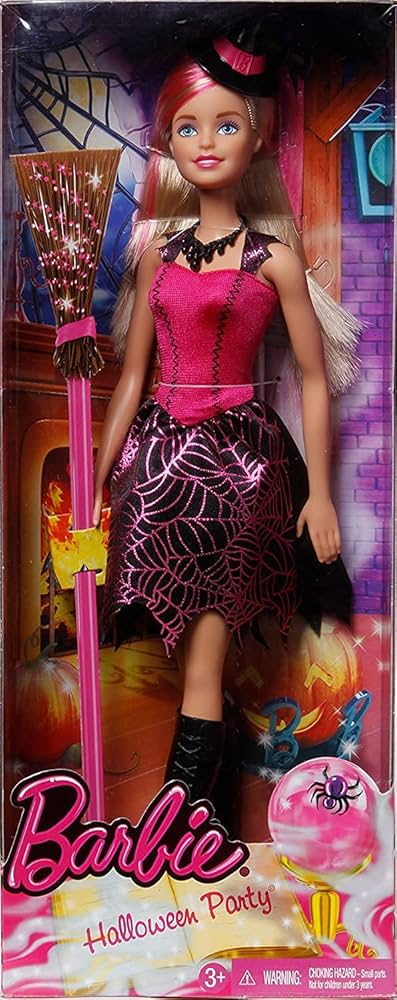 Amazon.co.jp: Barbie ハロウィン魔女の人形 : おもちゃ