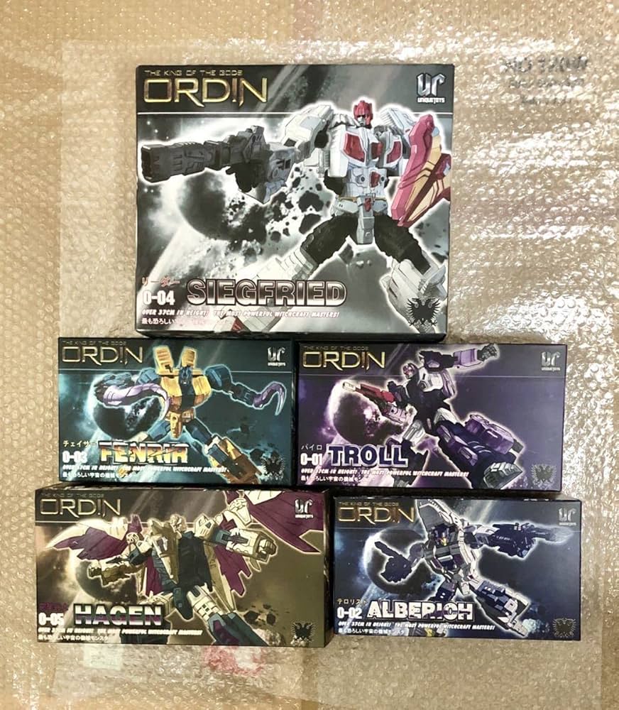 Amazon.co.jp: UNIQUE TOYS ORDIN ユニークトイズ オーディン 5体