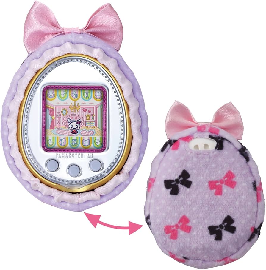 Amazon.co.jp: TAMAGOTCHI 4U Soft Case ドットリボンスタイル