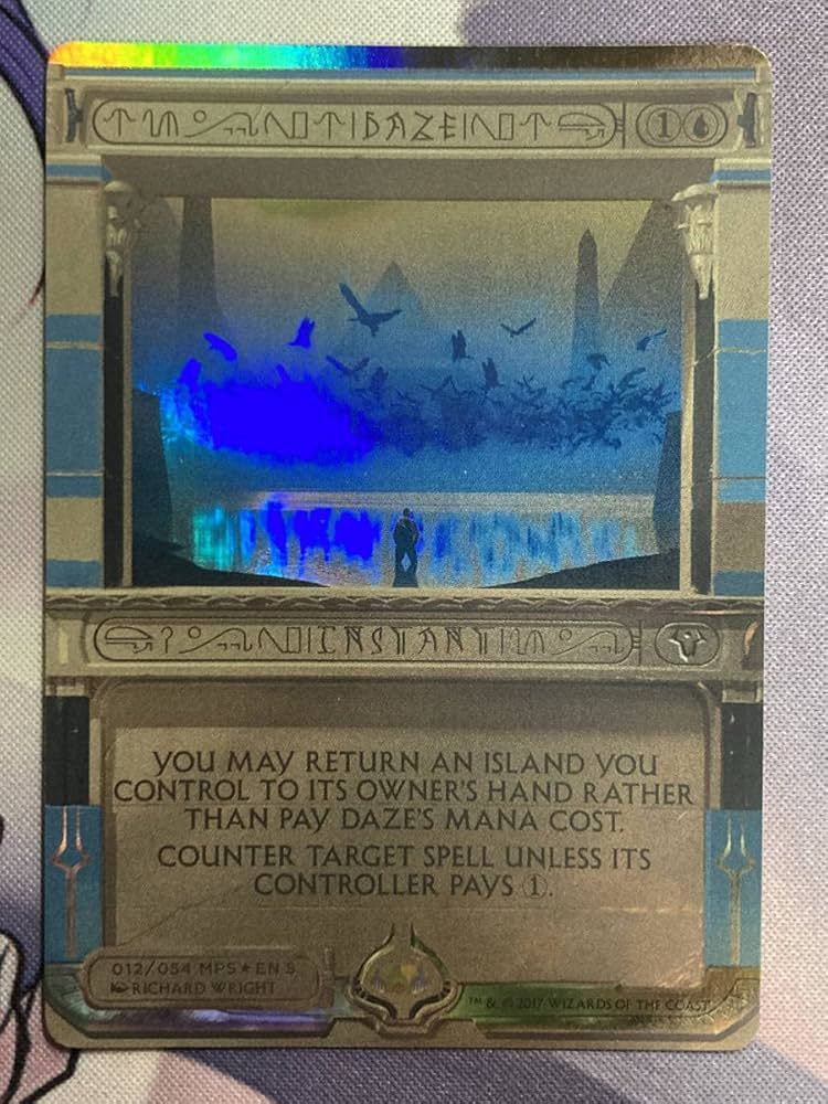 MTG 目くらまし 英語 foil EMA 3枚 Foil】《目くらまし/Daze》[NEM] 青