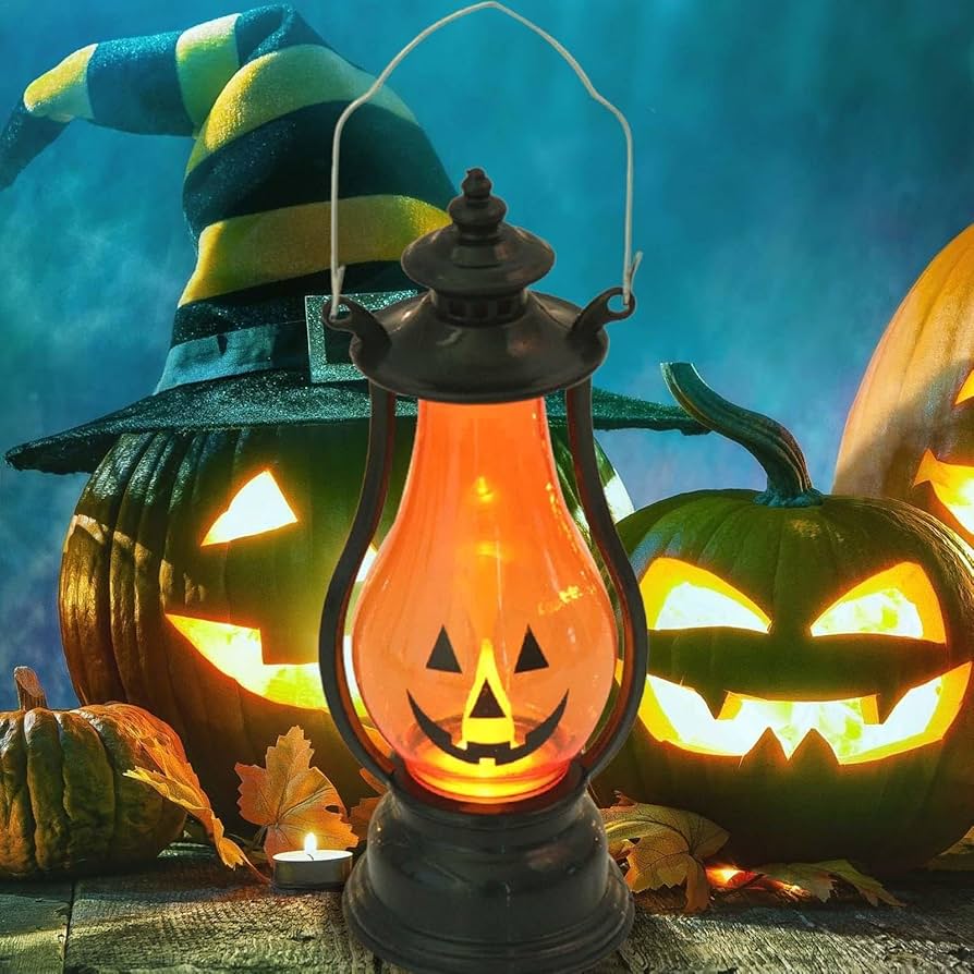 Amazon.co.jp: LUNAMY Halloween Pumpkin Lantern,Halloween Pumpkin