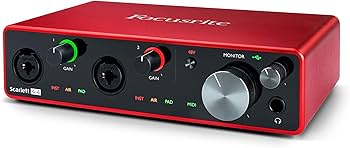 Amazon.co.jp: Focusrite Scarlett 4i4 4x4 USBオーディオ