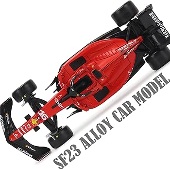Amazon.com: HTLNUZD 2023 1/43 SF23#16 Alloy Racing Car for