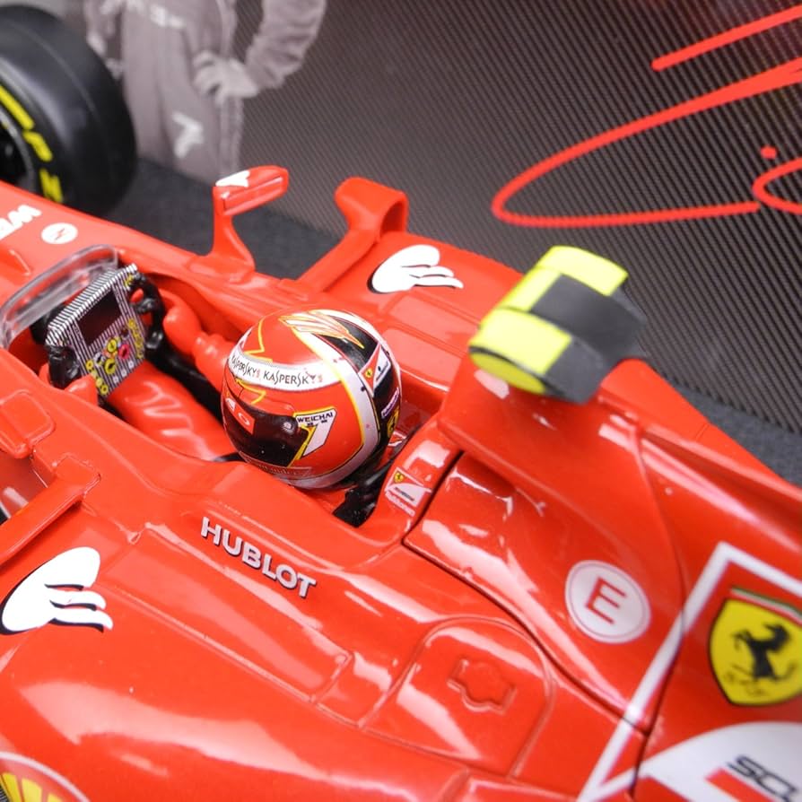 Amazon.com: 2014 Ferrari F14 T No. 7 Kimi Raikkonen Formula 1