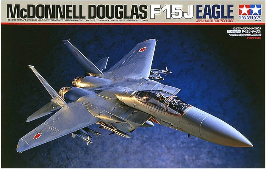 Amazon.com: Tamiya 1/32 JASDF F-15 Eagle # 60307 : Arts, Crafts
