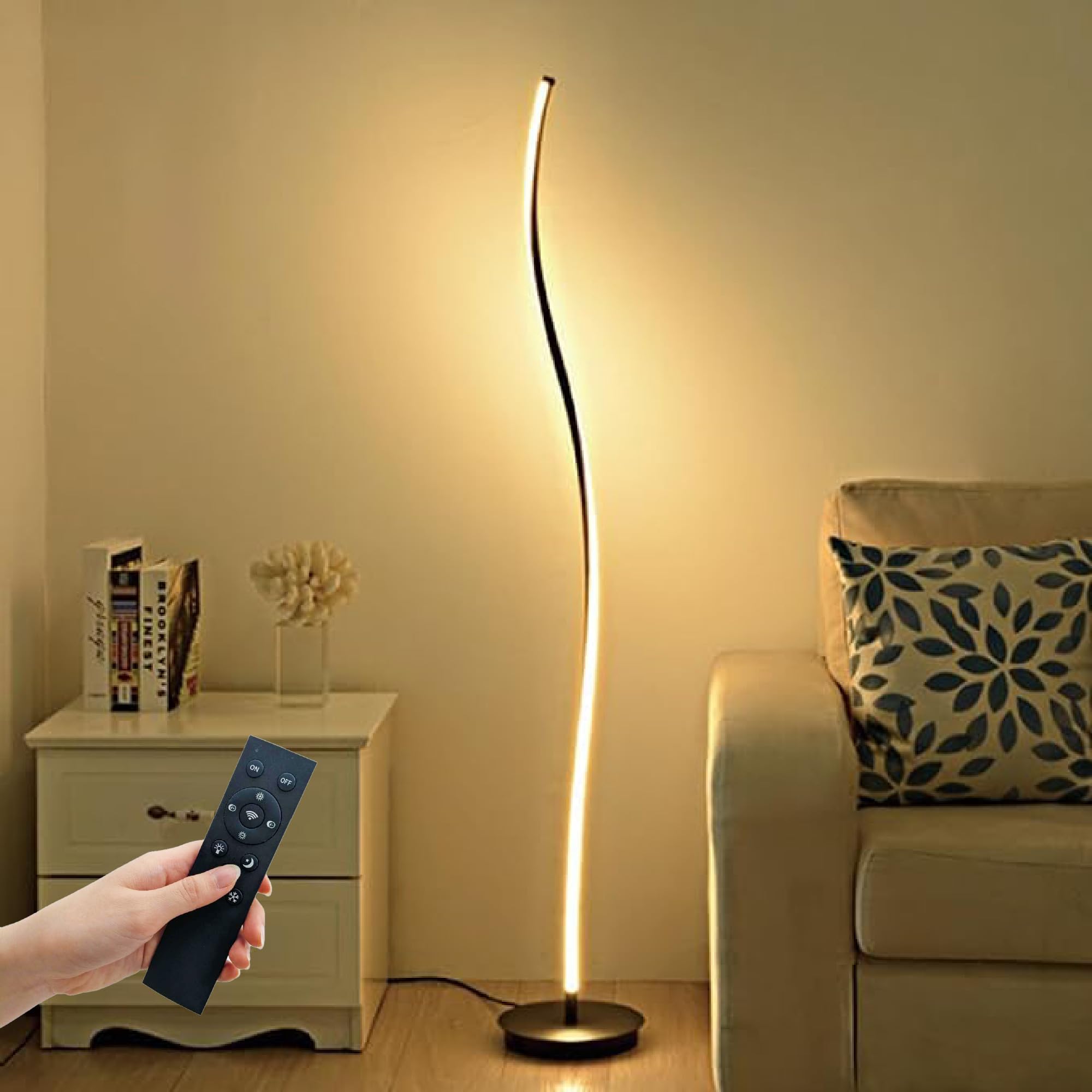 Amazon.co.jp : 7Life フロアライト スタンドライト おしゃれ 調光調色