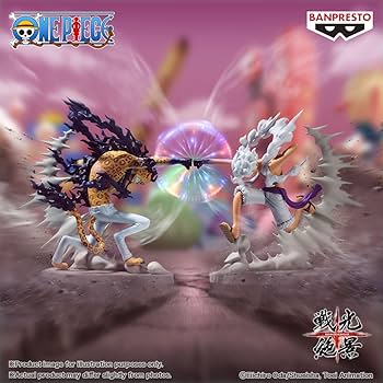 Amazon.com: Banpresto - One Piece - Monkey D. Luffy Gear 5, Bandai