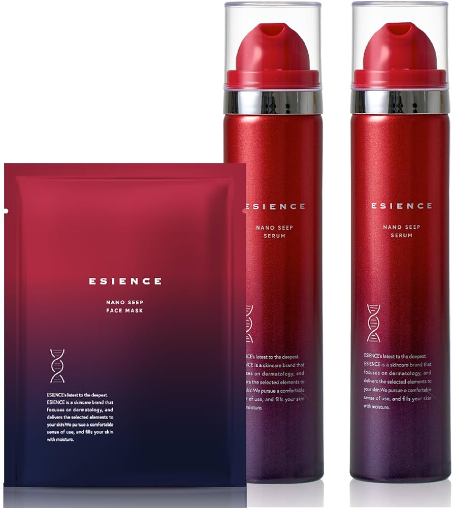 Amazon.co.jp: ESIENCE2本セットフェイスマスク付き : ビューティー