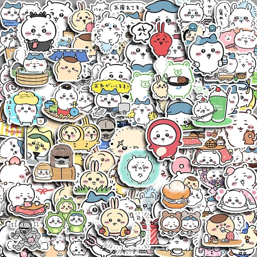 Amazon.co.jp: かわ ステッカー 100枚セット かわいいアニメ シール