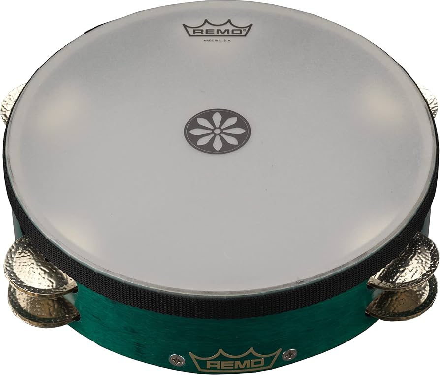 Amazon.com: Remo Tambourine, Lotus, 10