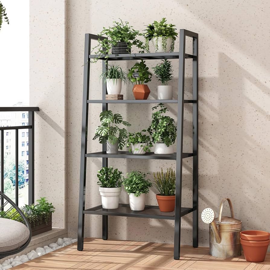 Amazon.co.jp: MJKQ9 ガーデンラック プランタースタンド 3段 室内