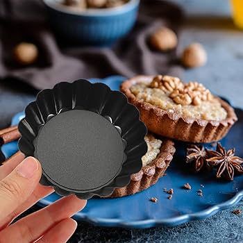 Amazon | OUNONA タルト型 ミニ モールド パイ皿 小さめ 底取れ 浅型