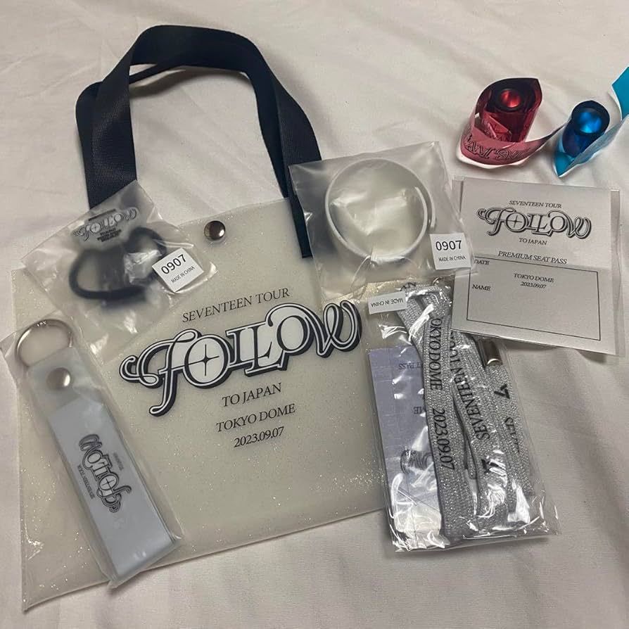 Amazon.co.jp: SEVENTEEN FOLLOW 東京ドーム プレミアムシート席特典