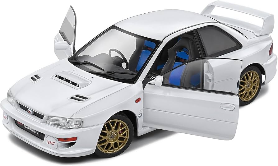 Amazon | ソリド 1/18 スバル インプレッサ WRX 22B STi 1998 ホワイト