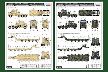 Amazon | Hobby Boss 1/35スケール M1070 トラックトラクター & M1000
