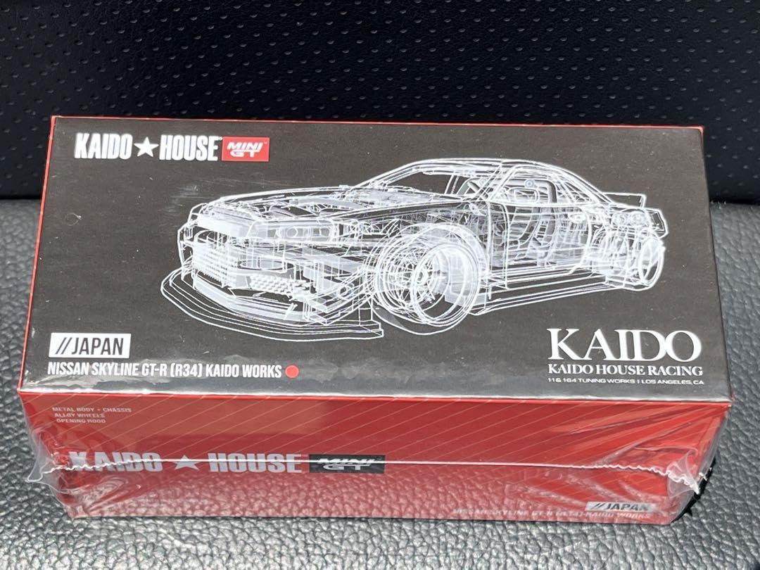 Amazon | MINI GT ミニGT 1/64 KAIDO HOUSE 日産 スカイライン R34 GT