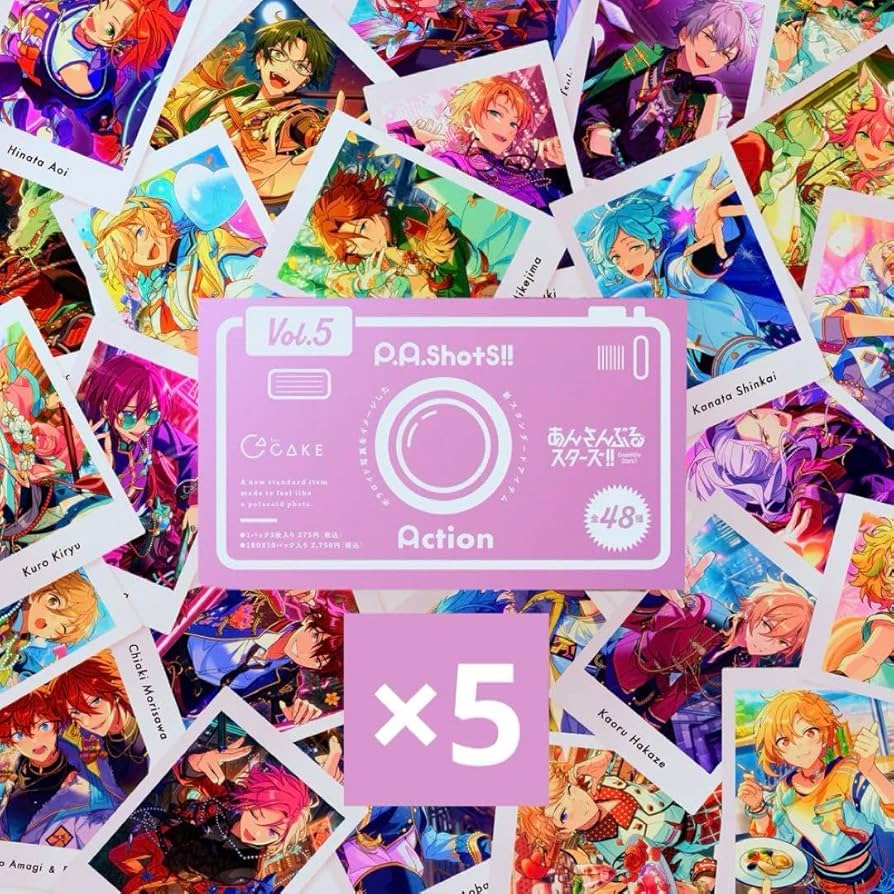 Amazon.co.jp: P.A.shots!! Vol.5 Action あんスタ ぱしゃっつ : おもちゃ