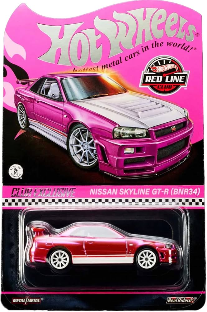 Amazon | Hot Wheels RLC Exclusive Pink Editions Nissan Skyline GT