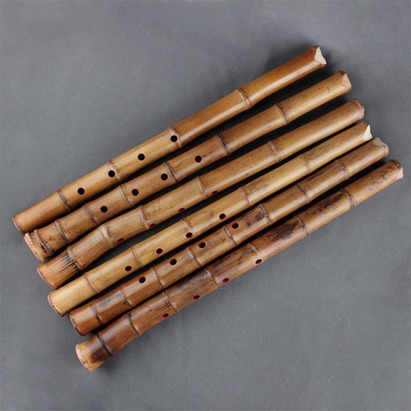 Amazon.co.jp: 竹笛 尺八 5穴 木製楽器 竹製縦笛 根付 : 楽器・音響機器
