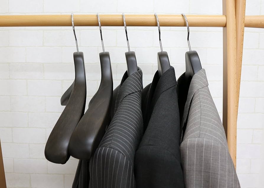 Amazon.co.jp: 【ナカタハンガー】日本製 木製メンズ ジャケット